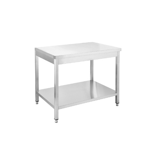 Rozsdamentes asztal alsó polccal RMA2460AP