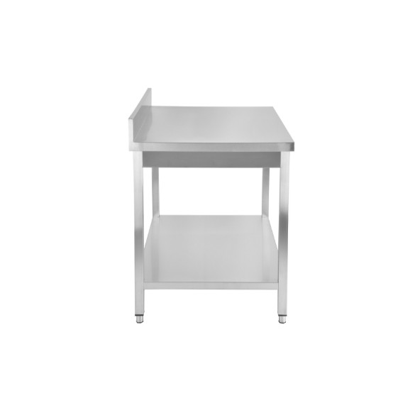 Rozsdamentes asztal alsó polccal RMA4060APHF -