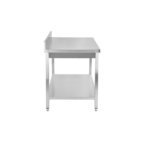Rozsdamentes asztal alsó polccal RMA1260APHF