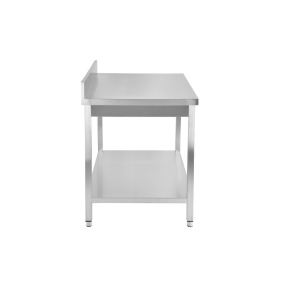 Rozsdamentes asztal alsó polccal RMA2460APHF