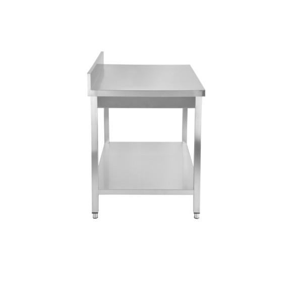 Rozsdamentes asztal alsó polccal RMA2660APHF