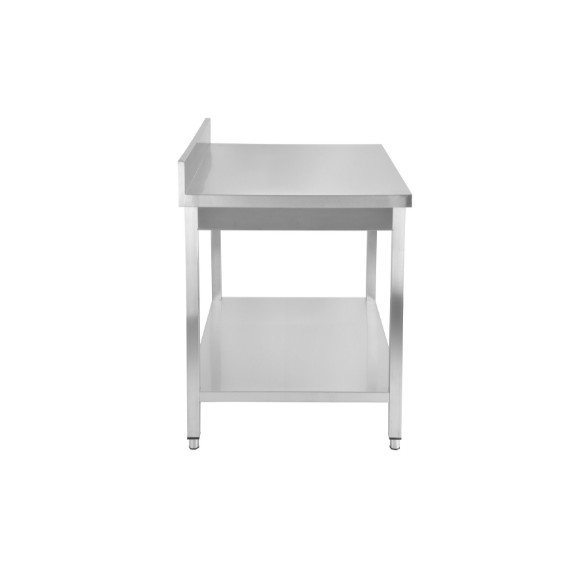 Rozsdamentes asztal alsó polccal RMA2860APHF